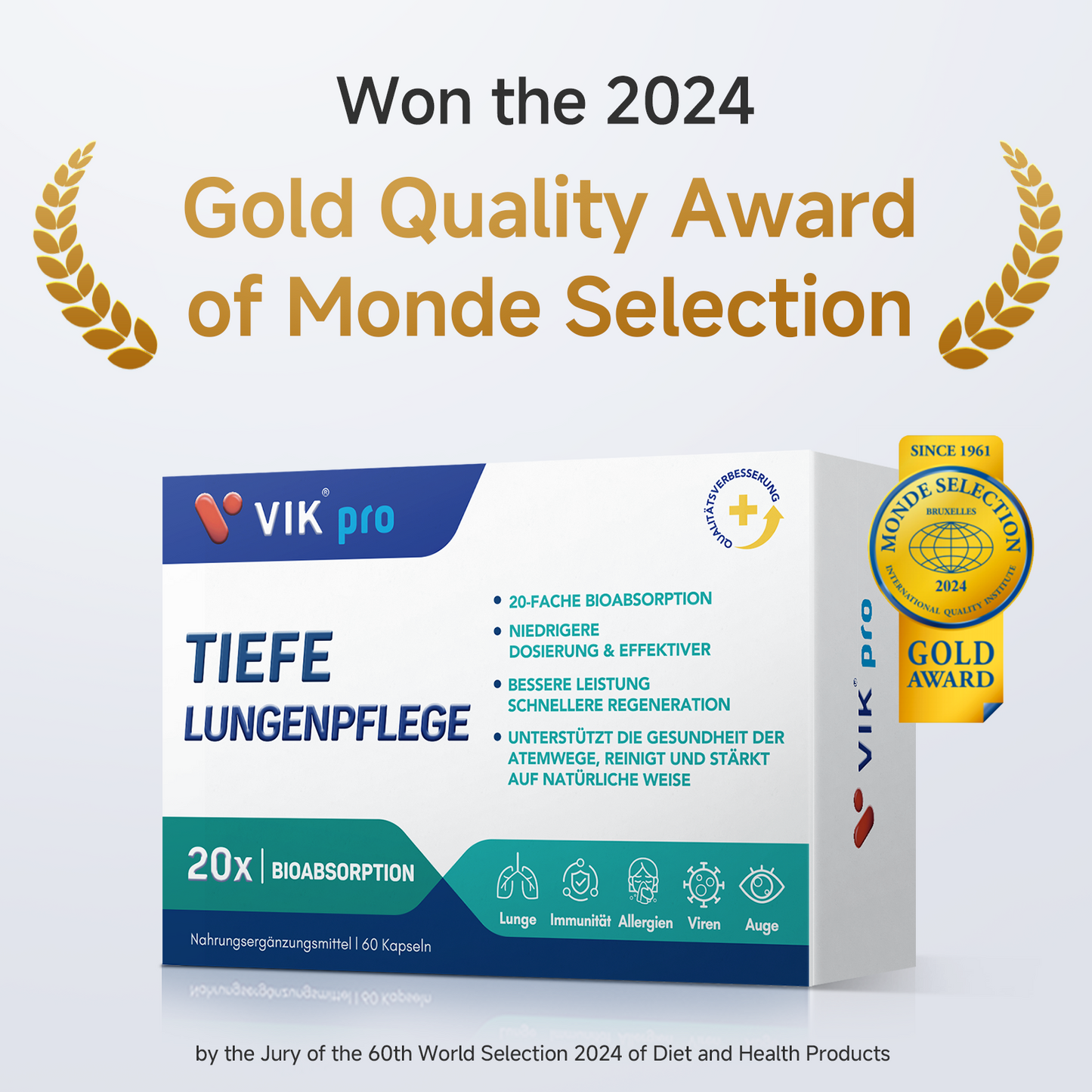VIKPRO Tiefe Lungenpflege
