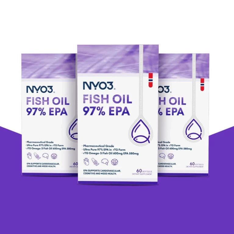 NYO3® 97% High EPA Fish Oil Softgels 600mg