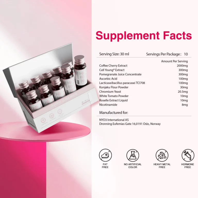 NYO3® Ageless Ultra White Cell Defence Elixier