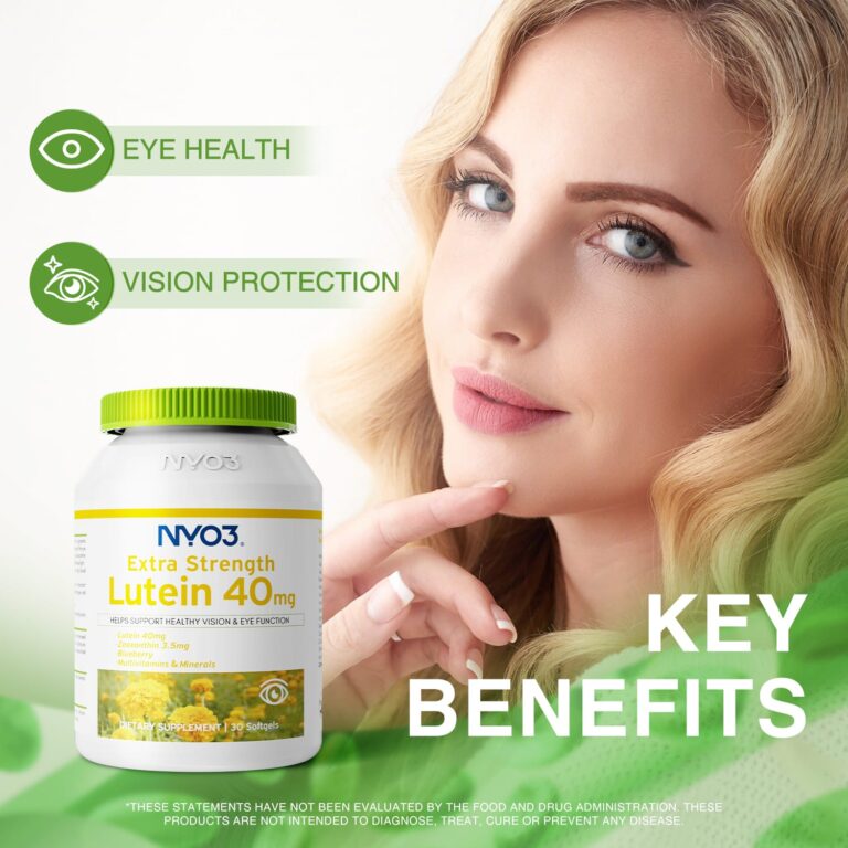 NYO3® Blueberry Extract & Lutein Softgels