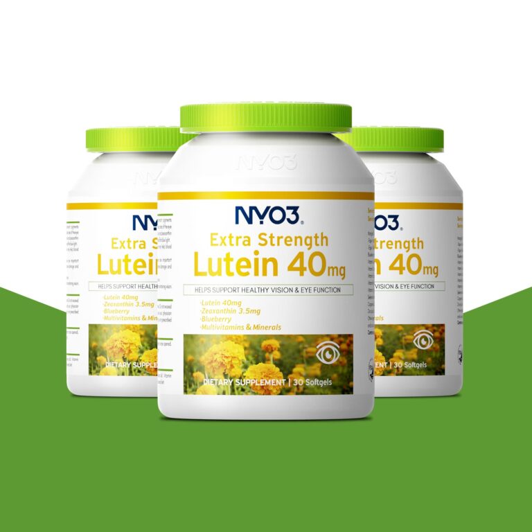 NYO3® Blueberry Extract & Lutein Softgels