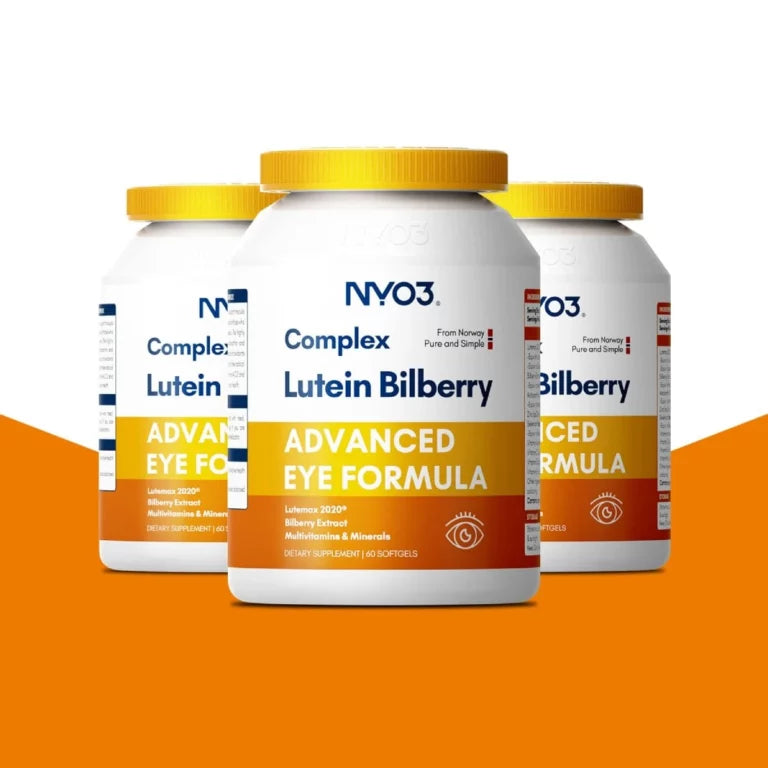 NYO3® Complex Lutein Bilberry Softgels 527mg