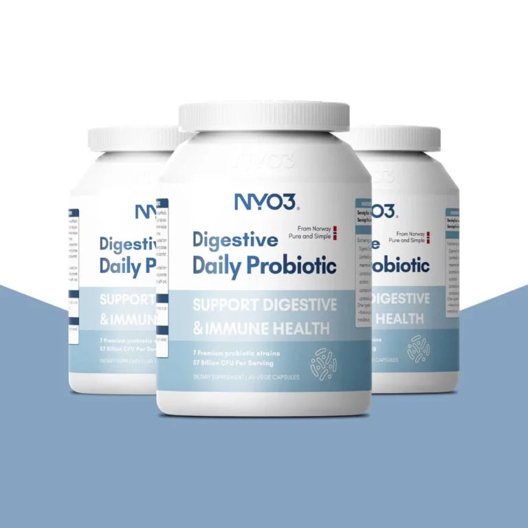 NYO3® Daily Digestive Probiotic Capsules
