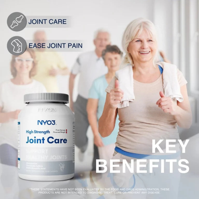 NYO3® High Strength Joint Support Softgels 612mg
