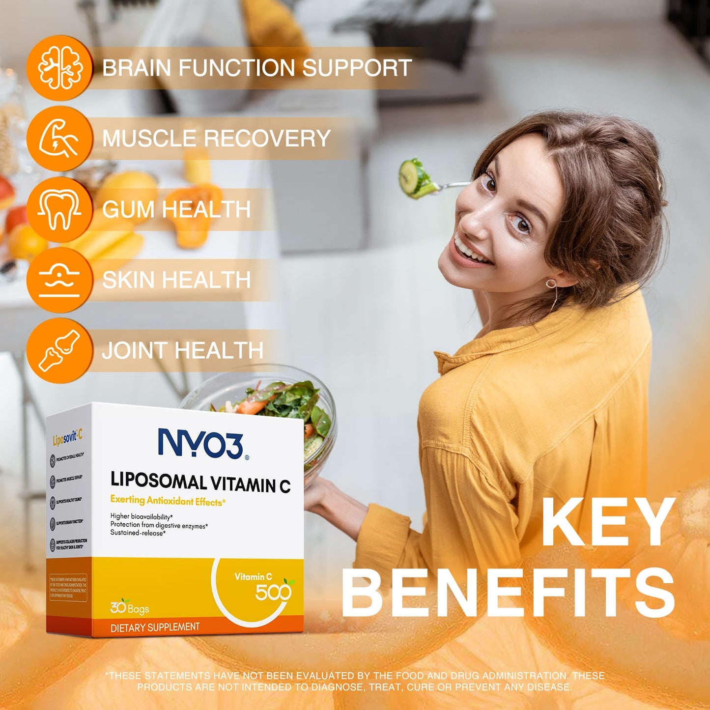 NYO3® Liposomal Vitamin C Powder