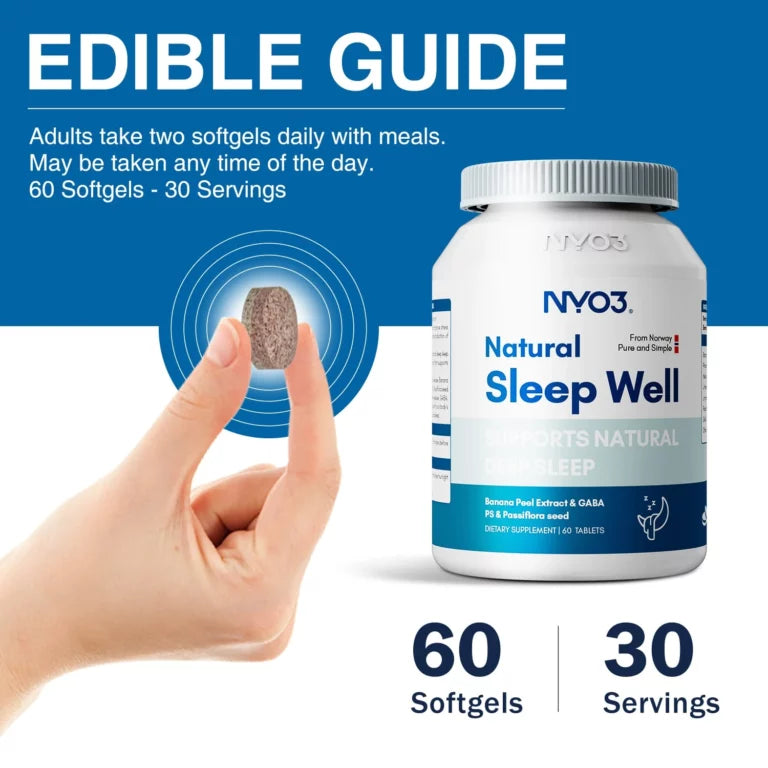 NYO3® Natural Sleep Tablets 541mg