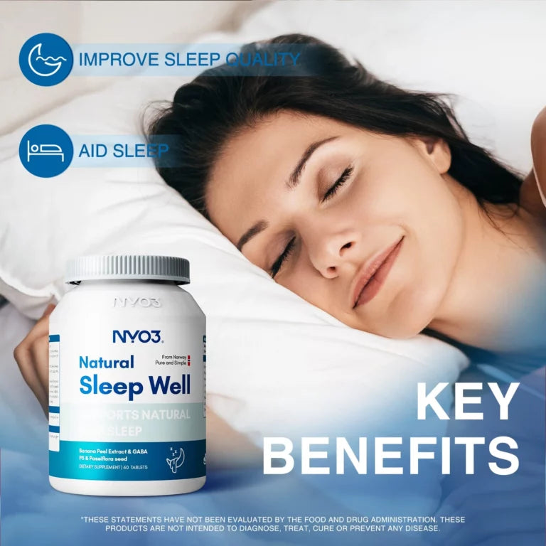 NYO3® Natural Sleep Tablets 541mg