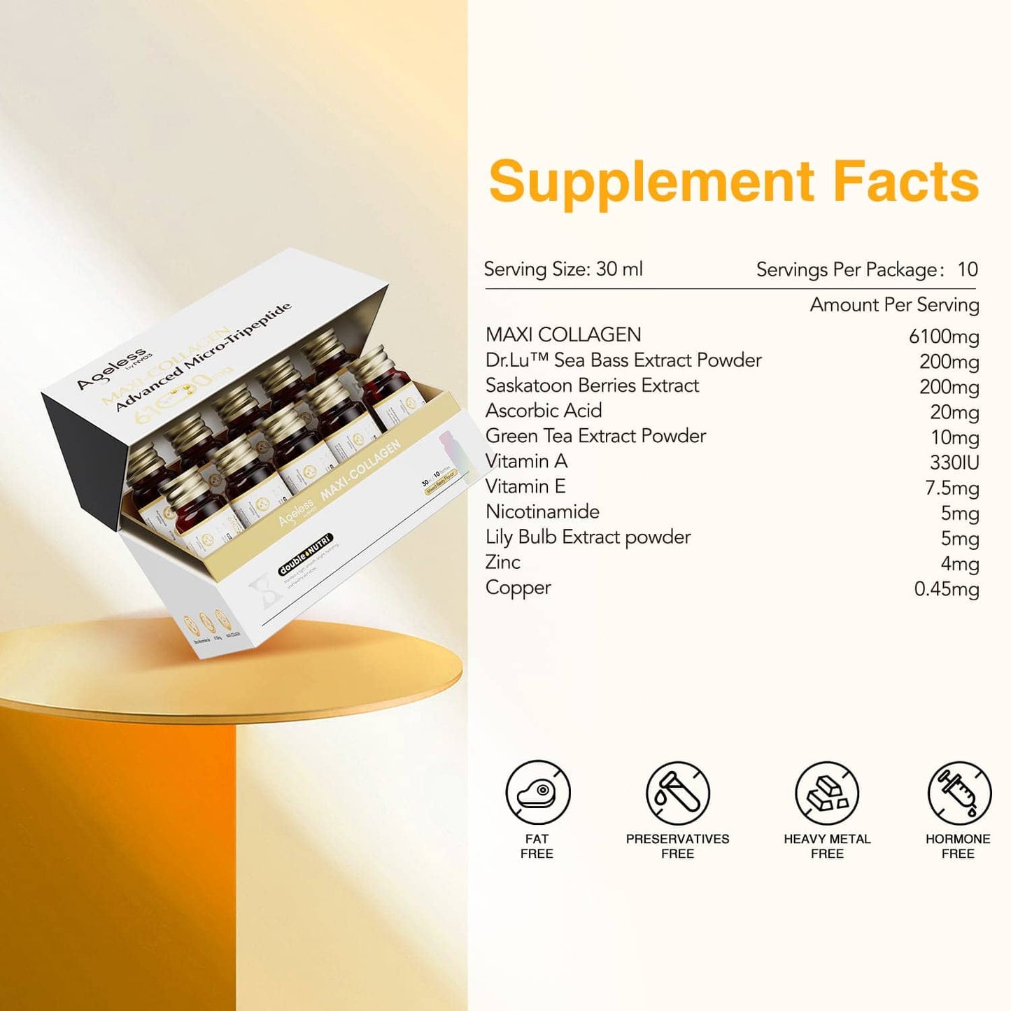 NYO3® Maxi Luqid Collagen Tripeptide Pro