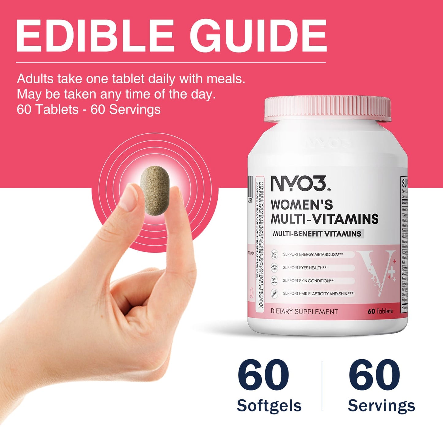 NYO3® Women’s Multi-vitamins Tablets