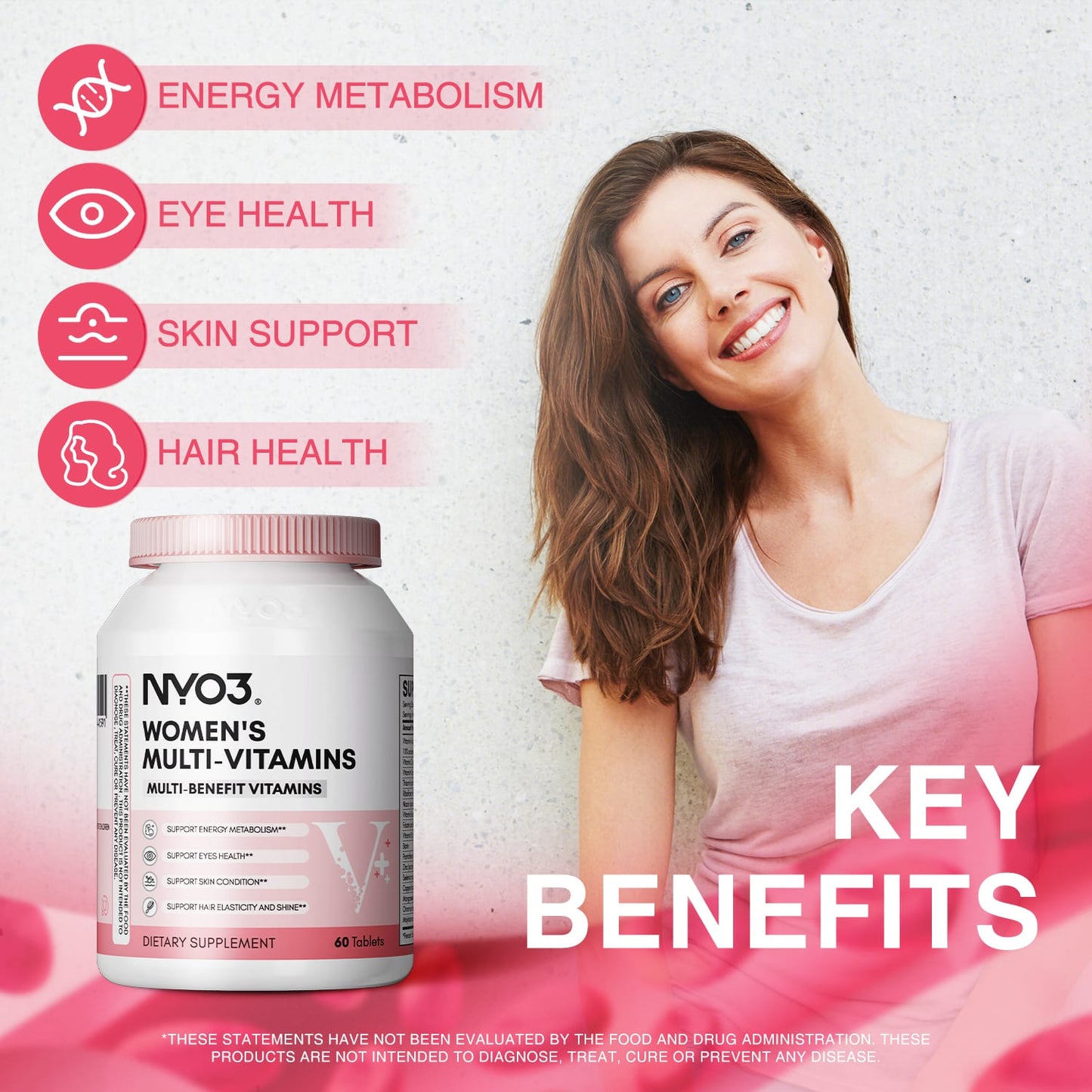 NYO3® Women’s Multi-vitamins Tablets