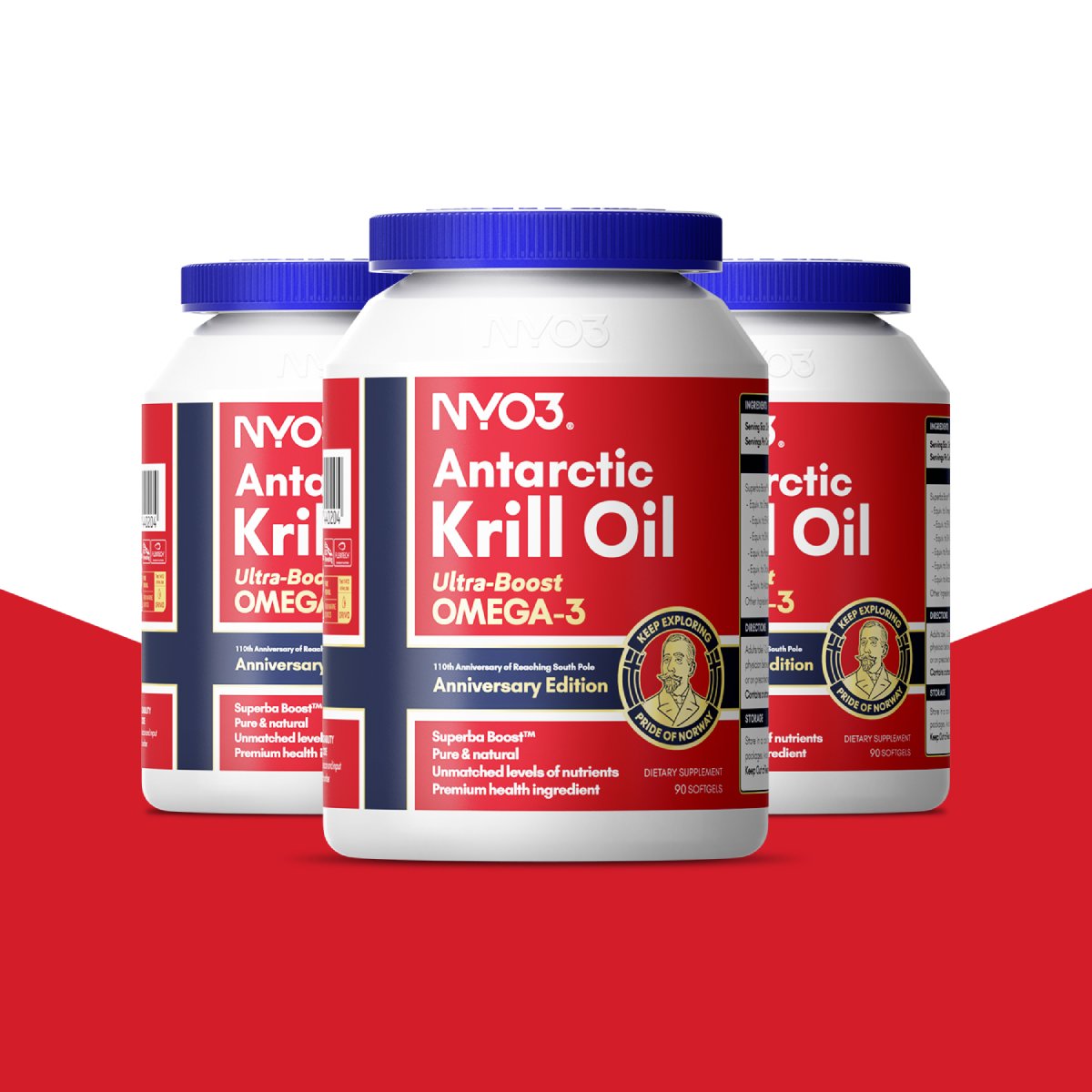 NYO3® Antarctic Krill Oil Amundsen Omega 3