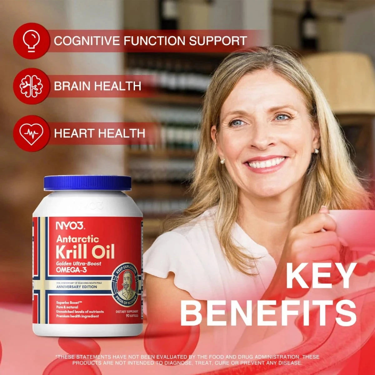 NYO3® Golden Ultra-boost Antarctic Krill Oil