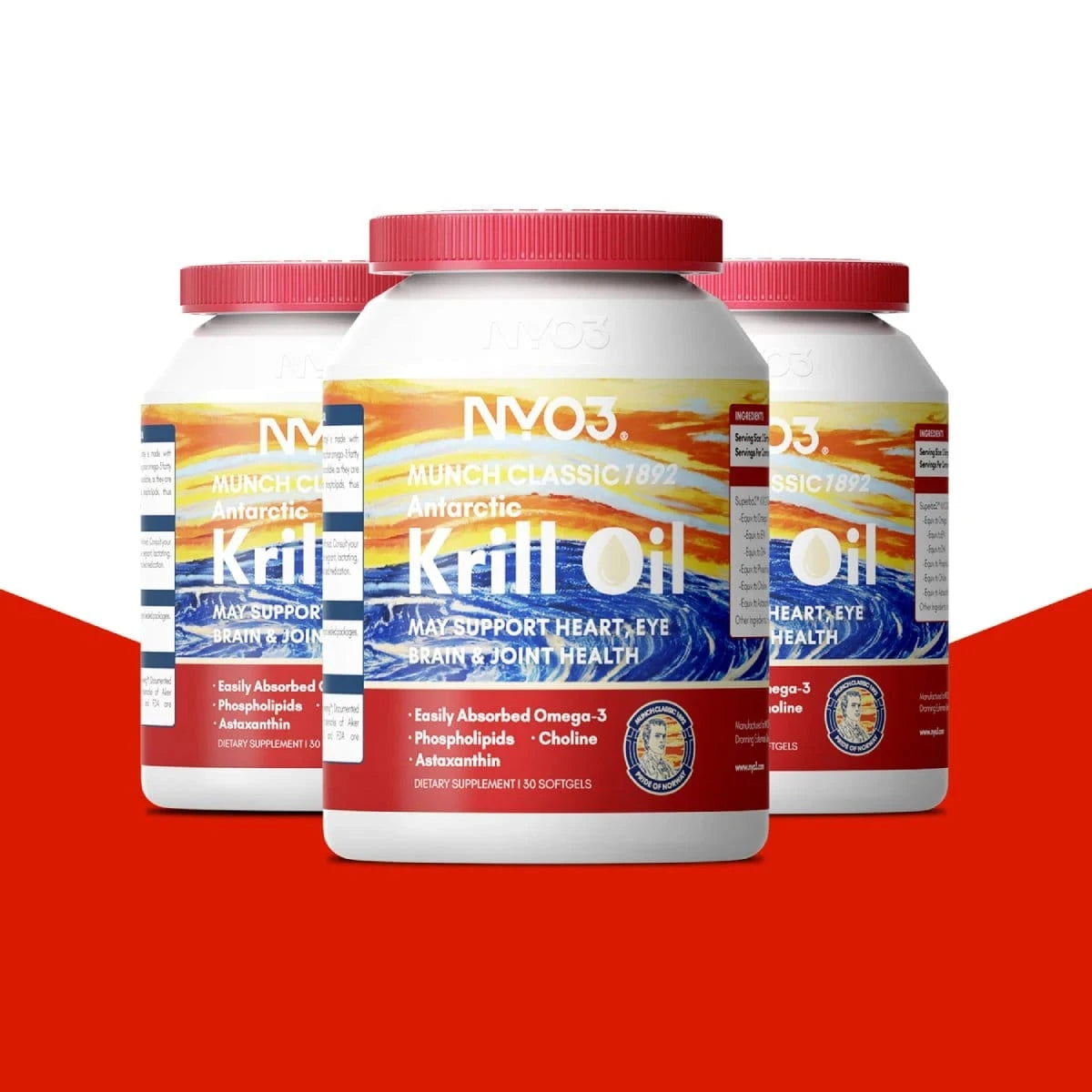 NYO3® MUNCH CLASSIC 1892 Antarctic Krill Oil