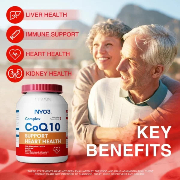 NYO3® Complex Coenzyme Q10 Softgels