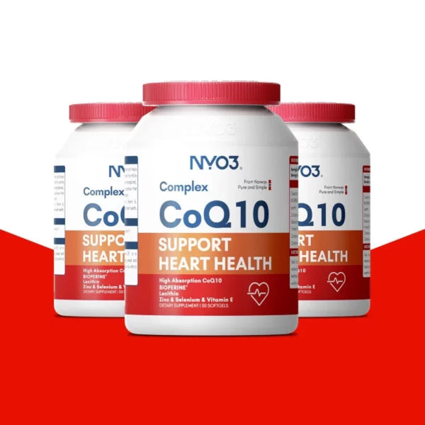 NYO3® Complex Coenzyme Q10 Softgels(Buy More, Save More)