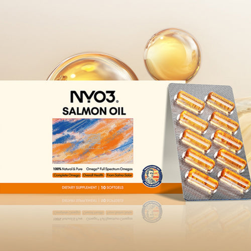 NYO3® 97% Anti-inflammation Salmon Oil Softgels 10 Sochets
