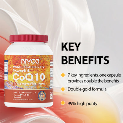 NYO3® MUNCH CLASSIC 1892 Powerful CoQ10 60ct (sold out)