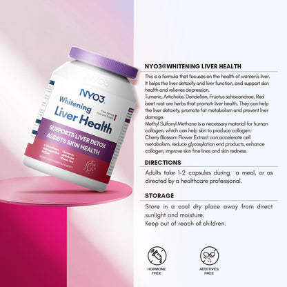 NYO3® Whitening Liver Health(Buy More, Save More)