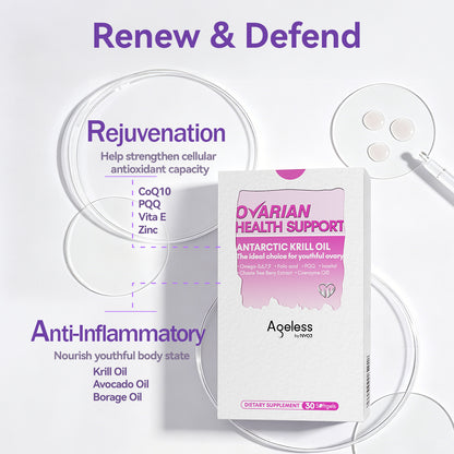 NYO3® Ageless Ovarian Health Support Antarctic Krill Oil