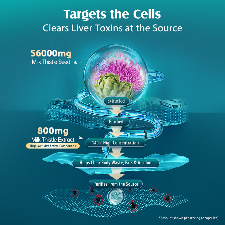 NYO3® Extra Strength Liver Guard Vegetable Capsules(Buy More, Save More)