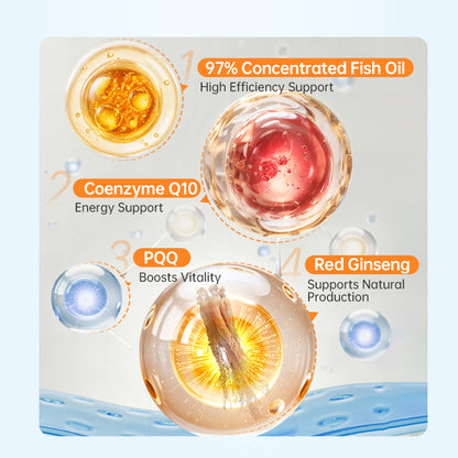 NYO3® Energized Fish Oil + PQQ Softgels 30ct.(sold out)