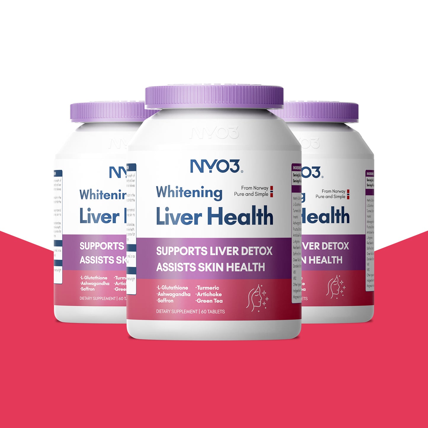 NYO3® Whitening Liver Health(Buy More, Save More)