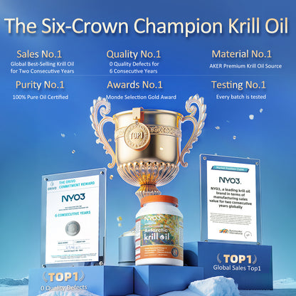 NYO3® Advanced MUNCH CLASSIC 1892 Antarctic Krill Oil Softgels 2.0