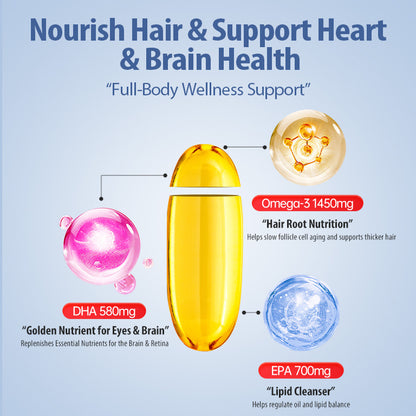 NYO3® 97% Omega 3 Fish Oil Softgels, 60ct.