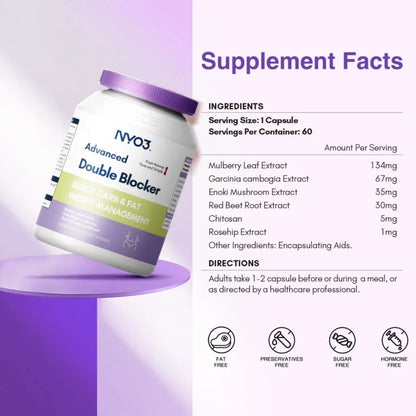 NYO3® Advanced Double Blocker Capsules