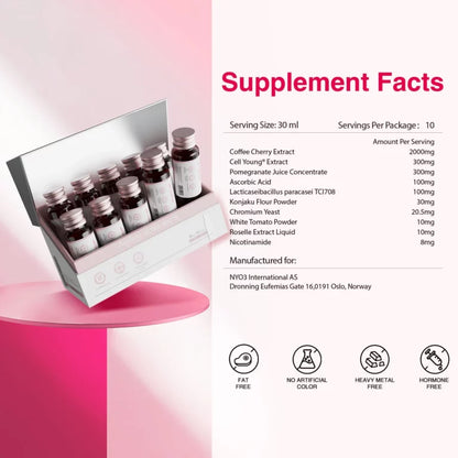 NYO3® Ageless Ultra White Cell Defence Elixier