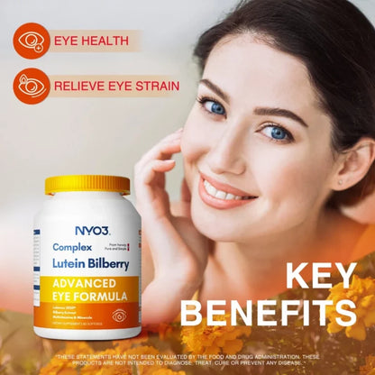 NYO3® Complex Lutein Bilberry Softgels 527mg