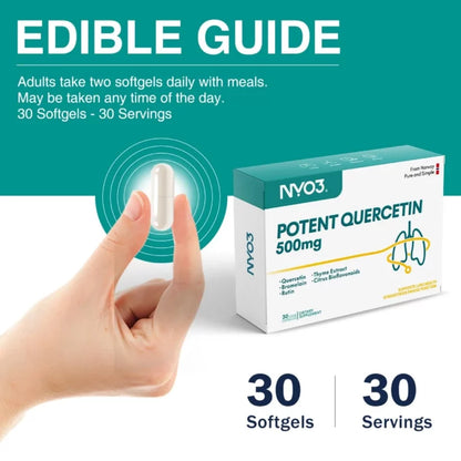 NYO3® Potent Quercetin Capsules 635mg
