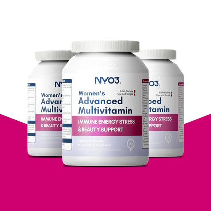 NYO3® Women’s Advanced Multivitamin Capsules 545mg
