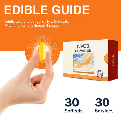 NYO3® 97% Anti-inflammation Salmon Oil Softgels