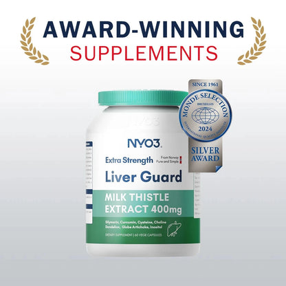 NYO3® Extra Strength Liver Guard Vegetable Capsules