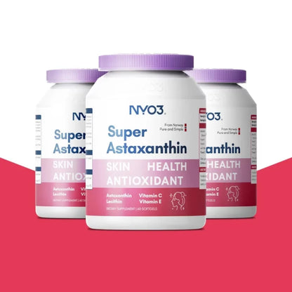 NYO3® Super Astaxanthin Softgels 500mg