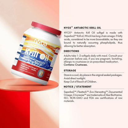 NYO3® MUNCH CLASSIC 1892 Antarctic Krill Oil