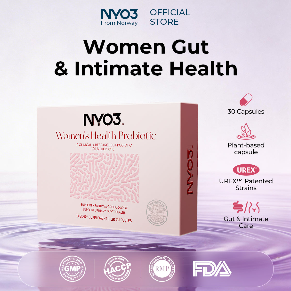 NYO3® Women‘s Health Probiotic